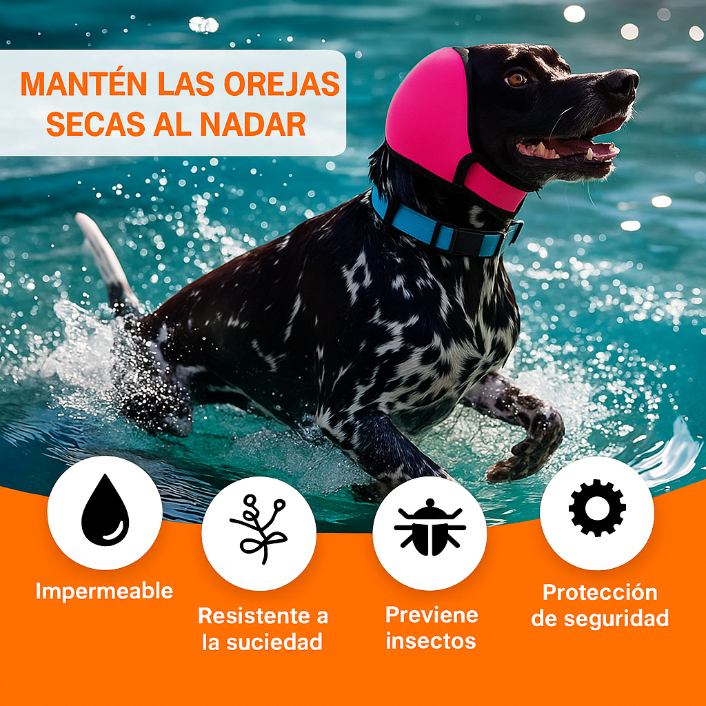 🎧 Orejeras Protectoras para Perros – Reducción de Ruido y Calmante para Fiestas/tormentas – Nubecita Pets *(OFERTA 2X1)