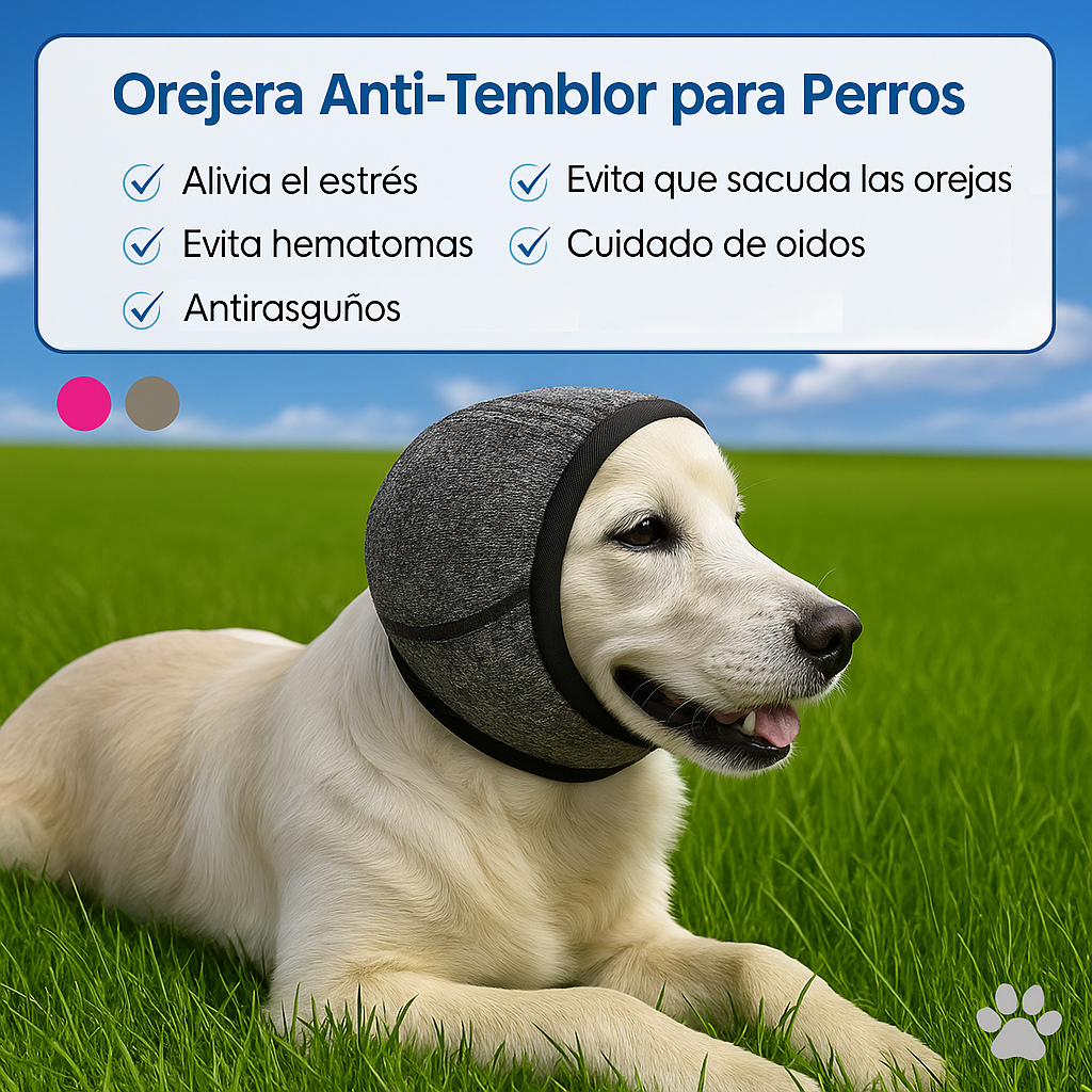 🎧 Orejeras Protectoras para Perros – Reducción de Ruido y Calmante para Fiestas/tormentas – Nubecita Pets *(OFERTA 2X1)